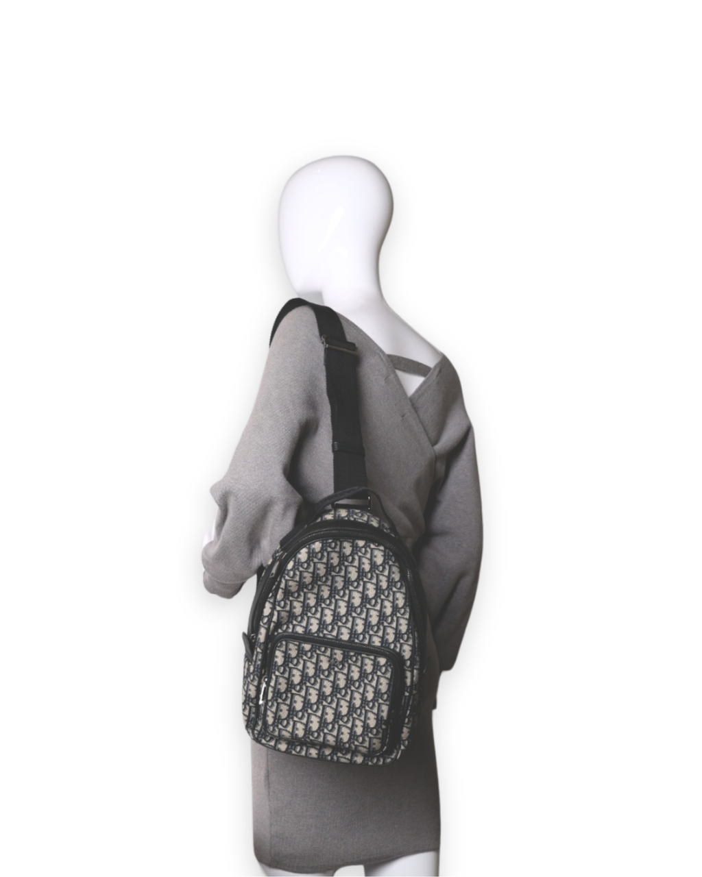 Dior - Men Oblique Jacquard Backpack
